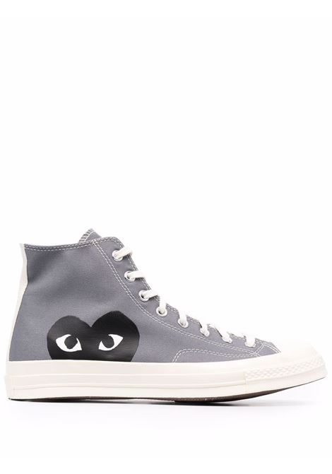 play sneakers unisex gray in tissue COMME DES GARÇONS PLAY X CONVERSE | P1K1221